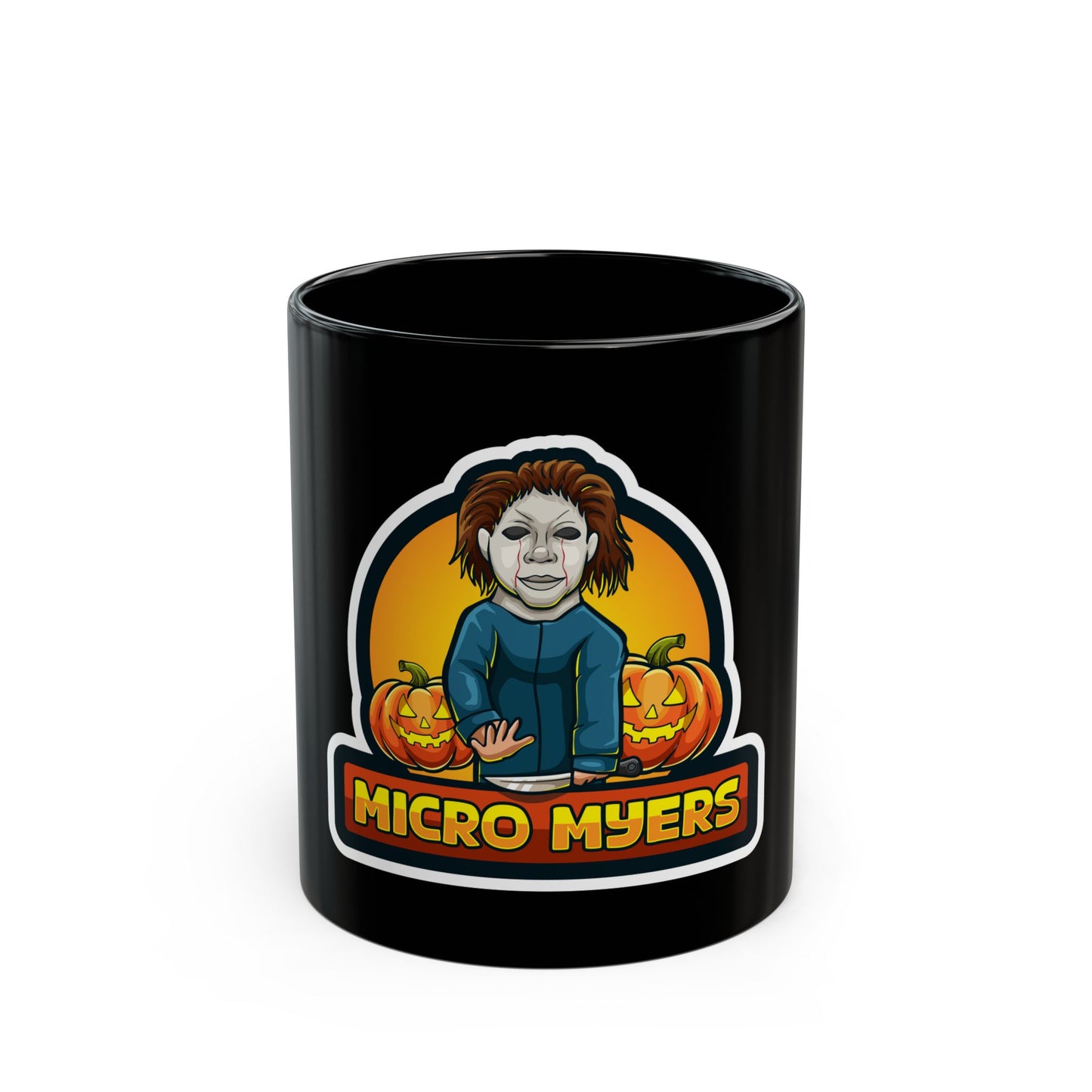 Micro Myers Black Mug